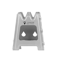 Дровяная печь из чистого титана [включая кронштейн]