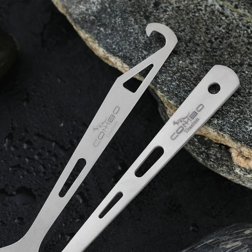 Дорожная портативная ложка, посуда для путешествий, комплект для пикника