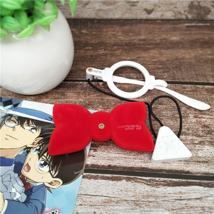 Detective Cornan's Tracking Glasses Butterfly Knots Sound Instrumental Steal Kidd Playing Cards Gun Single Side Glasses Perimeter