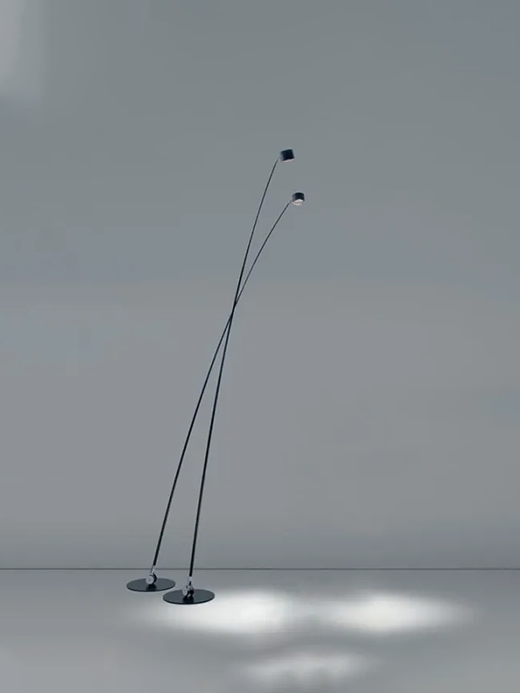 Extremely simple floor lamp designer personality creative room outdoor living-room bookroom sofa up for fishing floor lamp-Taobao