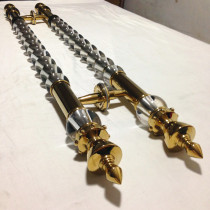 High-end crystal large door handle glass door handle hotel KTV storefront wooden door big door handle door handle
