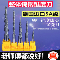 Coated taper ball end mill relief knife aluminum alloy steel plate copper plate woodworking engraving machine high quality tungsten steel tool