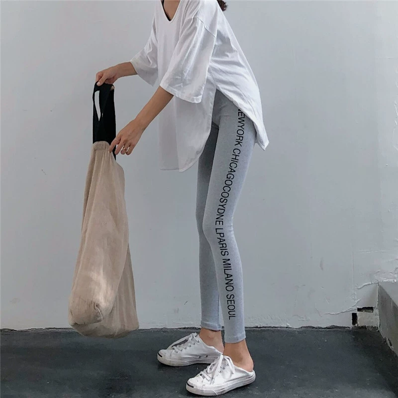 Mùa thu phiên bản Hàn Quốc của quần nhà nữ cao eo modal quần căng quần legging ấm quần cotton đồ ngủ