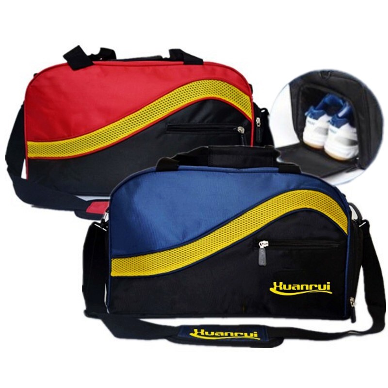 New Table Tennis Bag, Sports Bag, Coach Bag, Shoulder Bag, Handbag, Large Capacity, Built-In Shoe Bag
