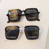 Personality printed letters children sun glasses boys and girls anti-ultraviolet cool baby glasses tide boy sunglasses fashion