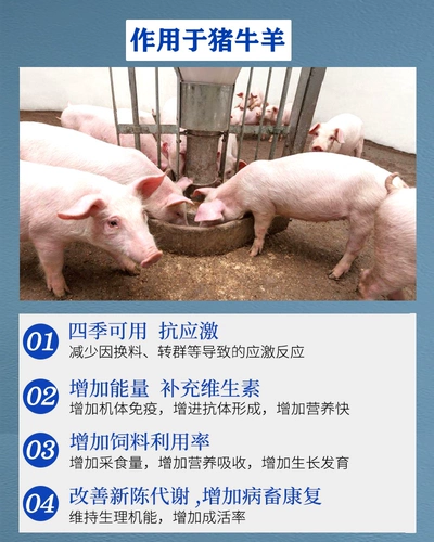 Электролитические многомерные звери для свинины, куриная птица -птица водный витамин 227 г/сумка