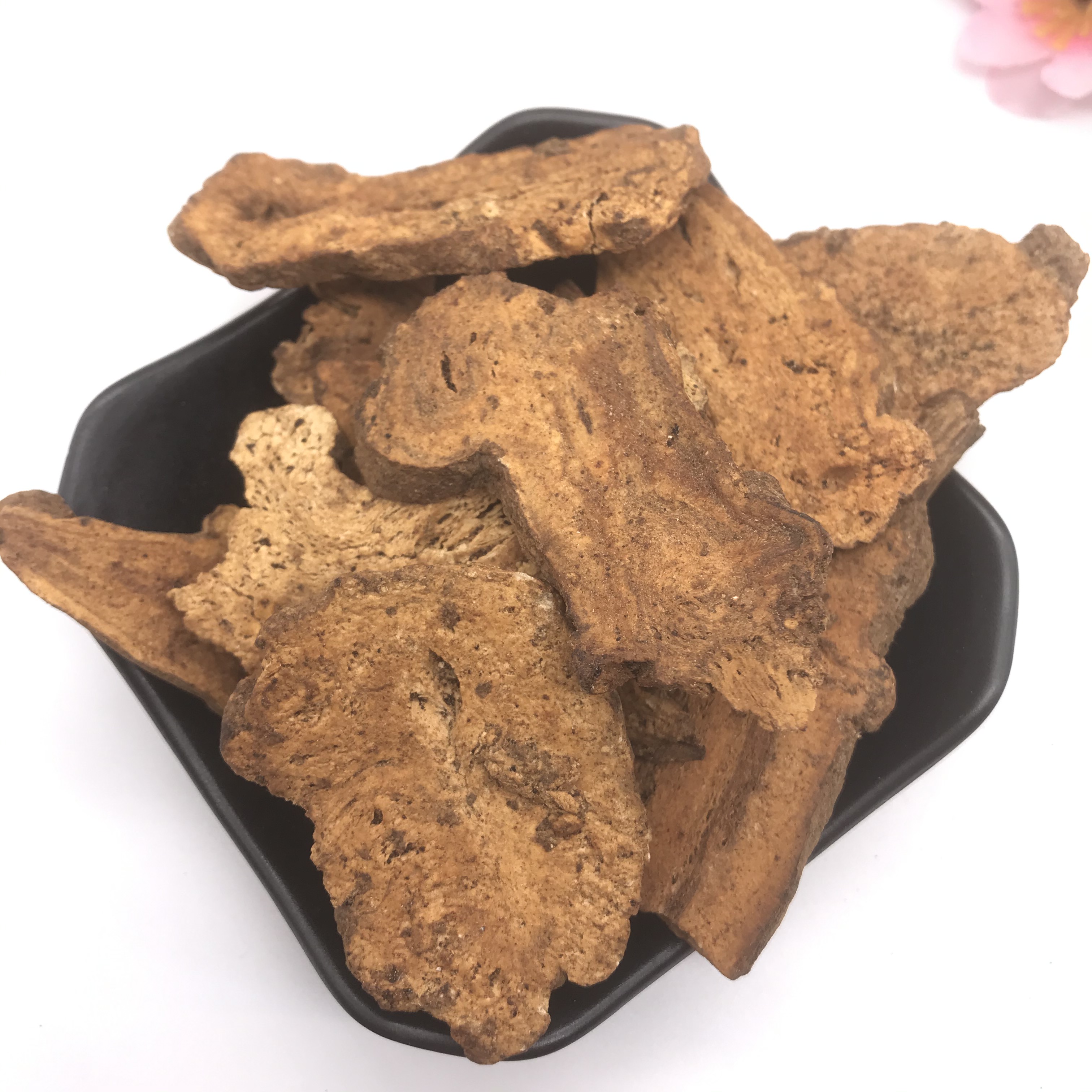 Chinese Herbal Medicine Stir-fried White slices of Bran Fried White-Coke White of the White Roasted White of the Baijiao White of the Baijiao 500 gr 2 pieces