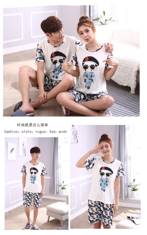 Pyjama mixte OTHER   en Coton à manche courte - Ref 3006348 Image 30