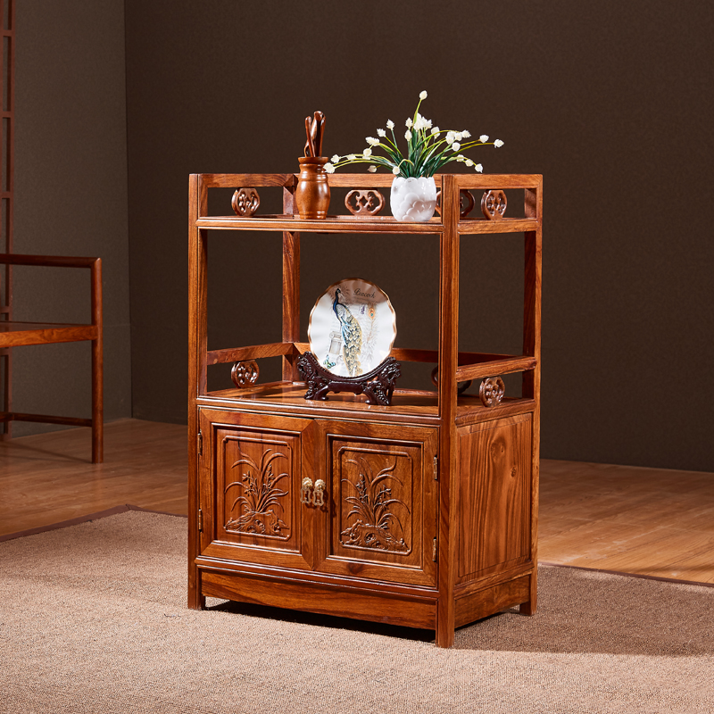 Chinese style hedgehog sandalwood tea cabinet dining room mahogany furniture solid wood tea room locker pear wood dining cabinet