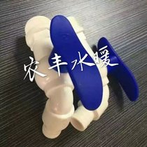 Ceramic core ABS plastic faucet ball core hot and cold water nozzle 4 points 6 points Project Quick open single Cold Faucet