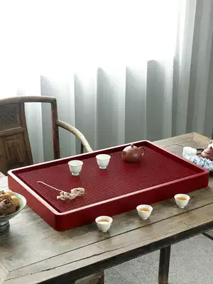 Runpu Bakelite tea tray German high-end household large water storage Kung Fu tea set imported Bakelite drainage tea sea