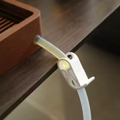 Runpu electric Wood tea tray accessories special drain pipe sewer water stop clip tea brush tea towel tea set accessories