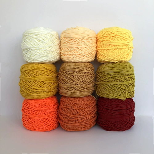 8 акций толстого шерстяного пустого пистолета кластера розовый пистолет музыка музыка делается ручной шарф желтый апельсин