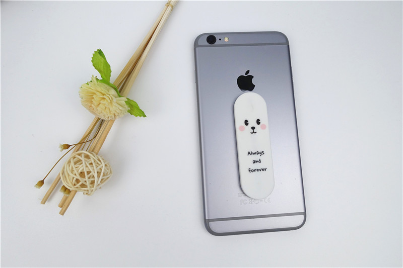 Hàn Quốc đa chức năng cá tính Kumamoto đẩy kéo lười biếng điện thoại di động khung sáng tạo chống trượt vỡ khung kháng phổ quát - Nhẫn nhẫn đẹp