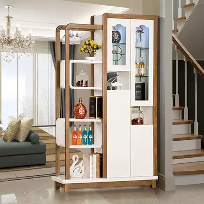 Entry entrance shoe cabinet multifunctional Nordic modern simple wine cabinet partition cabinet entrance hall screen decoration cabinet