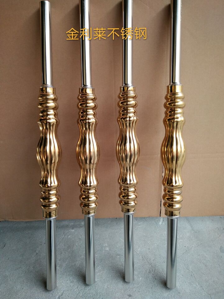 304 Stainless Steel Stairway Armrest Accessories Railing Guardrails Balcony Floating Windows Post Fence Eurostyle Water Swell