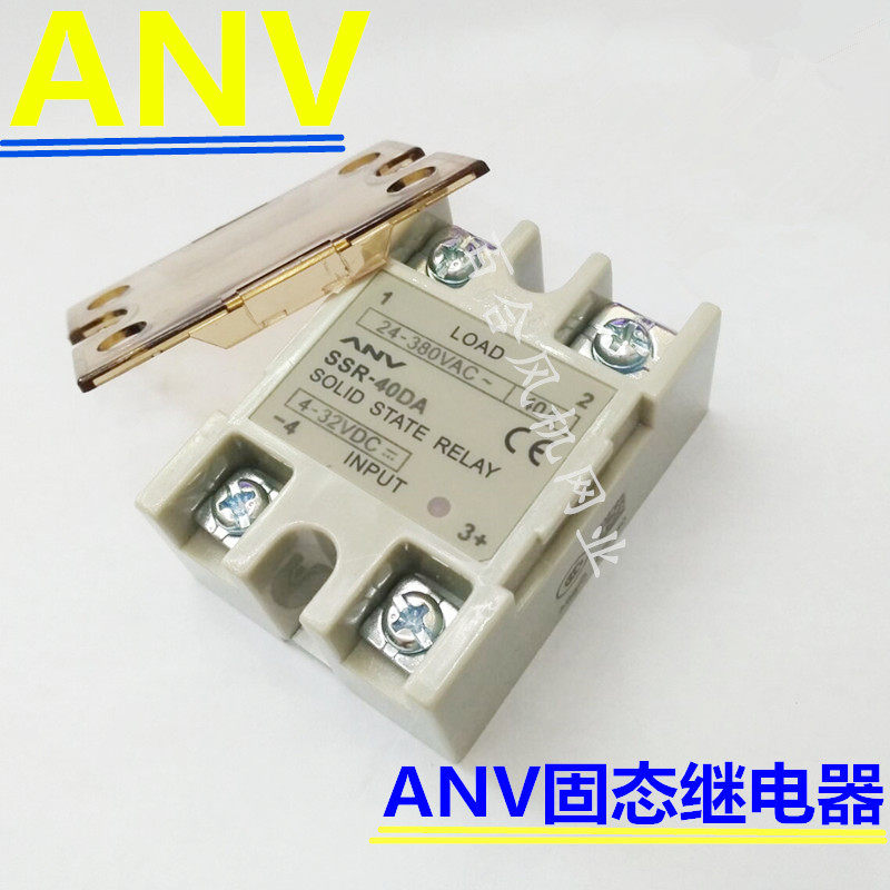 ANV SSR-10DA-15DA-25DA-40DA SSR-25DA-H Single Phase Solid State Relay ANV