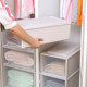 Storage cabinet drawer-type home wardrobe plastic clothes storage cabinet storage cabinet baby combination multi-layer organizing cabinet
