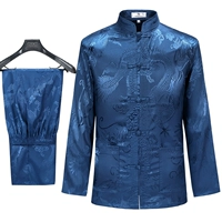 Лонгслив, синий комплект