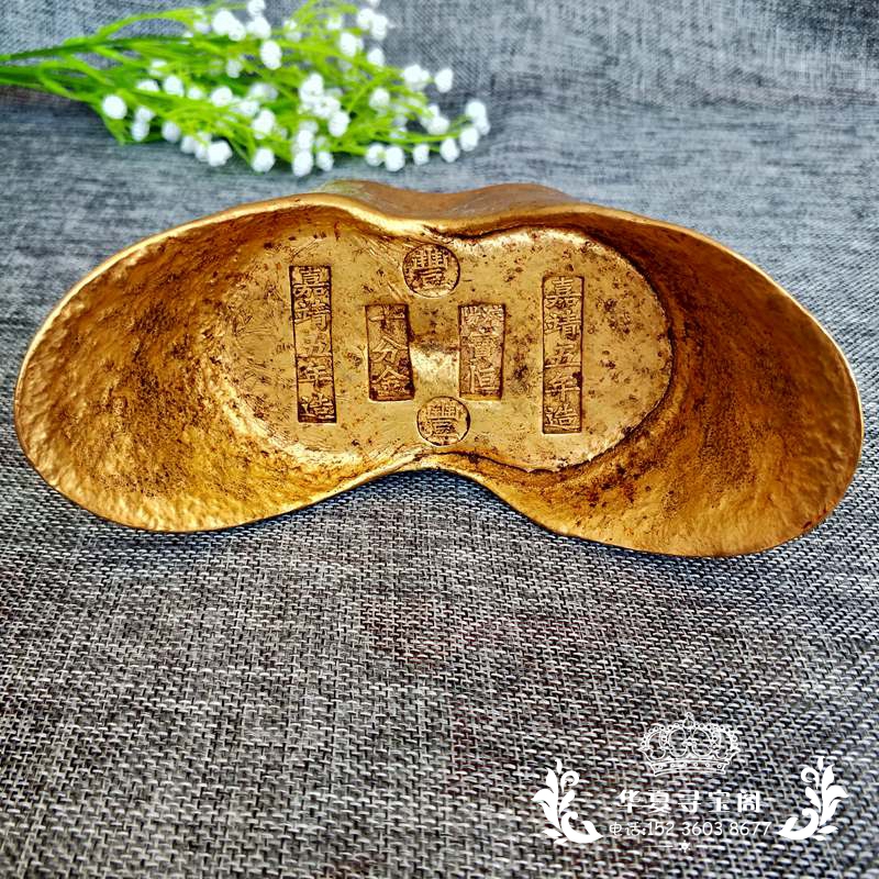 Sản phẩm mới Đập Giao Kinh năm mươi hai thỏi vàng đồ trang trí phim và đạo cụ truyền hình tiền cổ tiền cổ đông dương