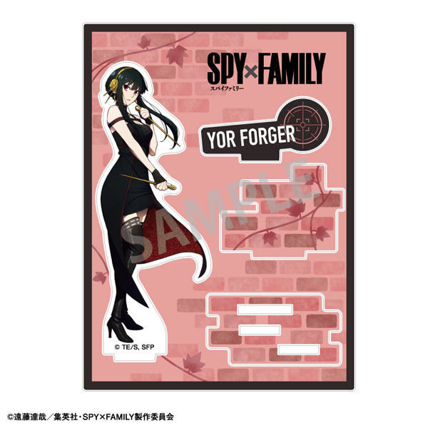 Аниме карты/украшения/канцтовары kamio 间谍过家家 spy×family 花枝藤蔓立牌摆件 x0614周边 Kamiojapan