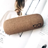 Японская ткань, свежие ретро очки, банка для хранения подходит для мужчин и женщин, из хлопка и льна