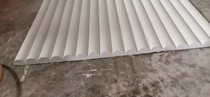 White plaster semi-corrugated board column gypsum semi-cylindrical wave Board water corrugated ceiling molding board GRG background wall