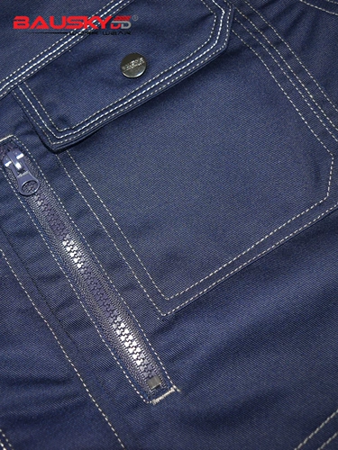 Рабочая камень Baoshi B217 Хлопковая куртка рабочая одежда хлопок хлопка хлопка хлопка, сильная одежда -устойчивая, холодная рубашка, больше карманной теплой одежды