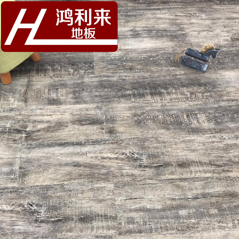 Lock buckle stone plastic PVC floor leather plastic floor paper home installation-free thick wear-resistant waterproof floor