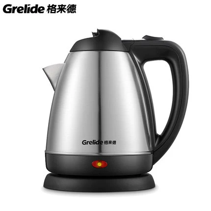 Ấm đun nước điện Grelide 1201S ấm đun nước bằng thép không gỉ 1.2L ấm đun nước điện 1000W tự động tắt nguồn - ấm đun nước điện