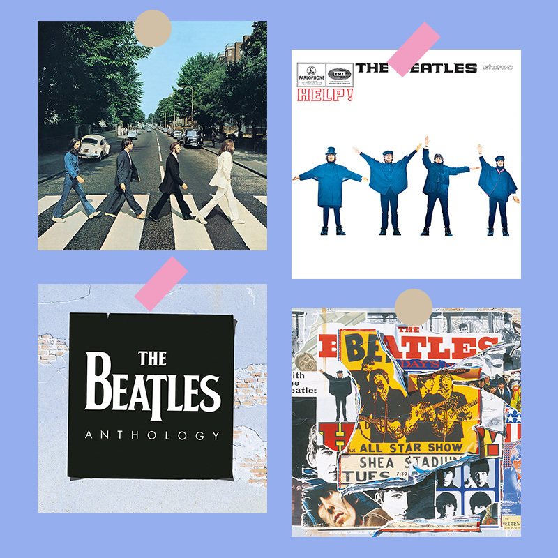 The Beatles Rock Album Cover Poster Wall Sticker Decorative Painting Music Decorative Painting ins