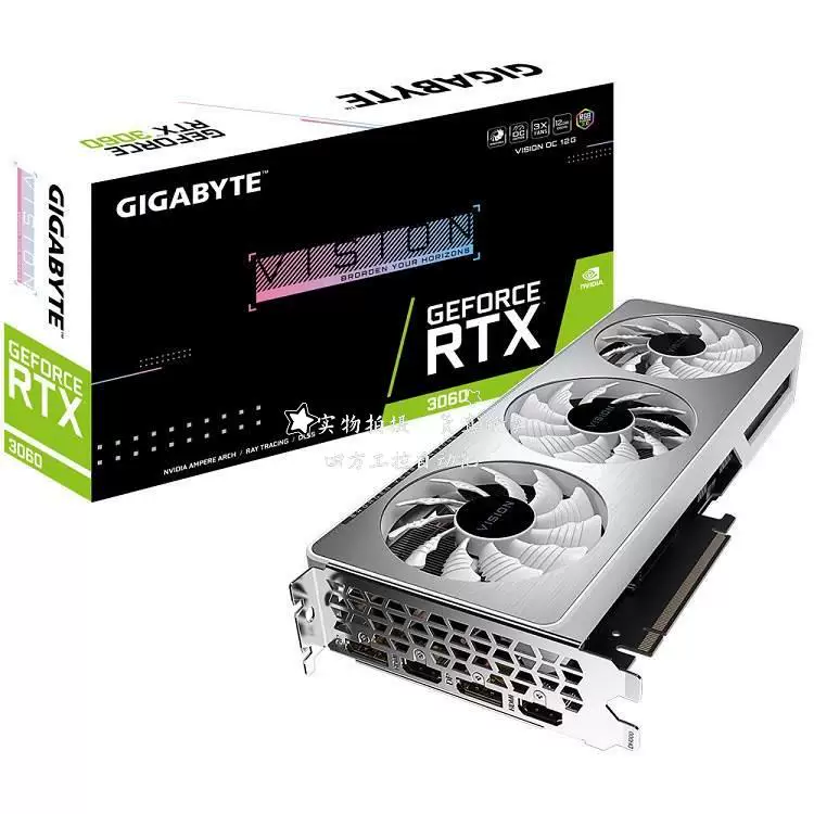 Shooting/ Gigabyte GeForce RTX 3060 Vision OC 12G