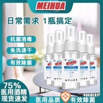 Alcohol 75 degree disinfectant liquid disposable disinfection spray home medical hotel sterilization portable 100 ml 10 bottle