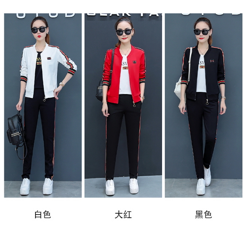 2019 mới 361 trang phục thể thao mùa xuân và mùa thu phù hợp với áo len nữ rộng rãi, quần áo ba lỗ giản dị của Jordan - Thể thao sau bộ thể thao nam mùa đông