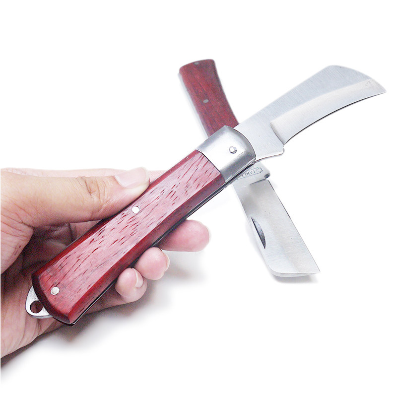 Stanley electric knife Wood handle wire stripping knife Electric special folding knife Multi-function wire stripping knife cable knife