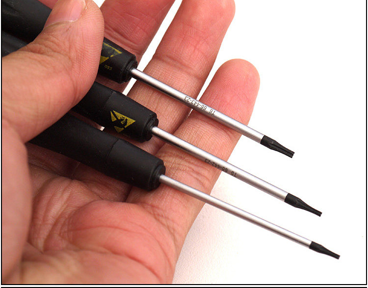 Отвертка 史丹利花形螺丝刀防静电梅花电子螺丝批六角星米字t4t5t6t8t10 Stanley