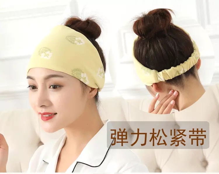 Mũ mùa xuân sau sinh mùa thu phụ nữ mang thai khăn turban thời trang bà bầu mũ tóc băng gió nữ mỏng mùa hè - Mũ thai sản / Vớ / Giày mũ ấm mùa đông cho phụ nữ sau sinh