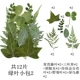 Blue Green Leaf Bag 2