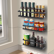 Fung-free punch-free seasonings Seasonings Bath items Contained Kitchen Racks Shelve Toilet Balcony Wall-mounted Racks