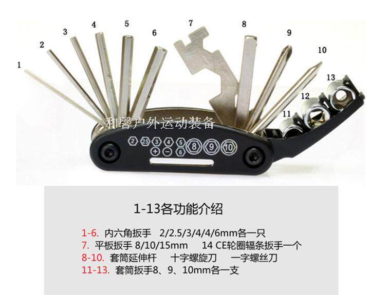 Clé pour réparation vélo - Ref 2305593 Image 4