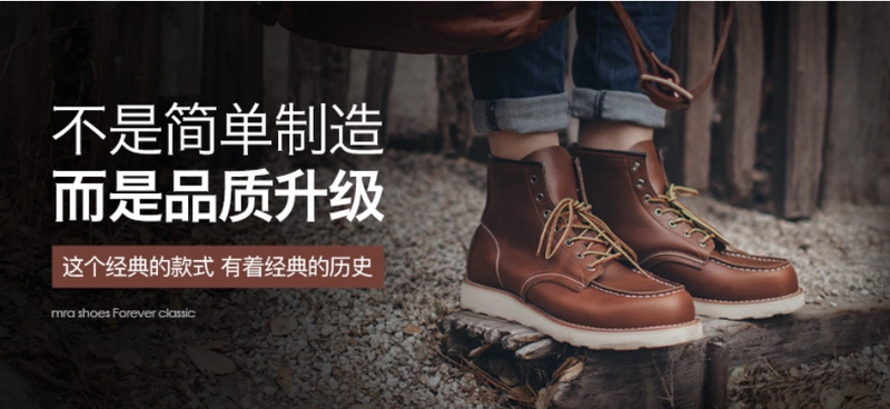 Mùa hè của nam giới Martin khởi động người đàn ông của Anh gió boots boots da dụng cụ khởi động quân sự cao để giúp người đàn ông hoang dã của giày thủy triều