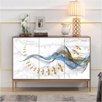 Light luxury shoe cabinet Entrance cabinet Modern simple wind partition cabinet Living room decoration locker Household dining edge cabinet