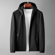 2020 spring new even cap jacket mens fashion press gel punching smooth and comfortable to fix a handsome and casual jacket