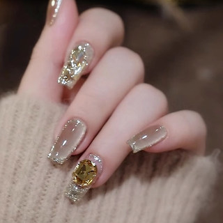 Explosive autumn and winter maillard cat eyes and milky wear armor