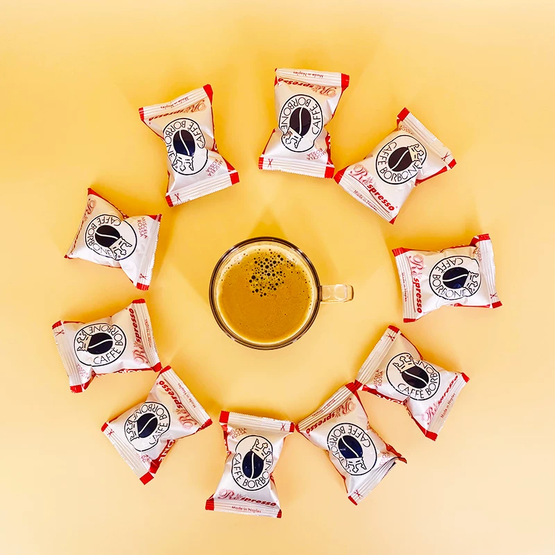 Капсула кофе BORBONE Pochi из Италии, импортированная, совместима с кофемашиной Nestlé Nespresso