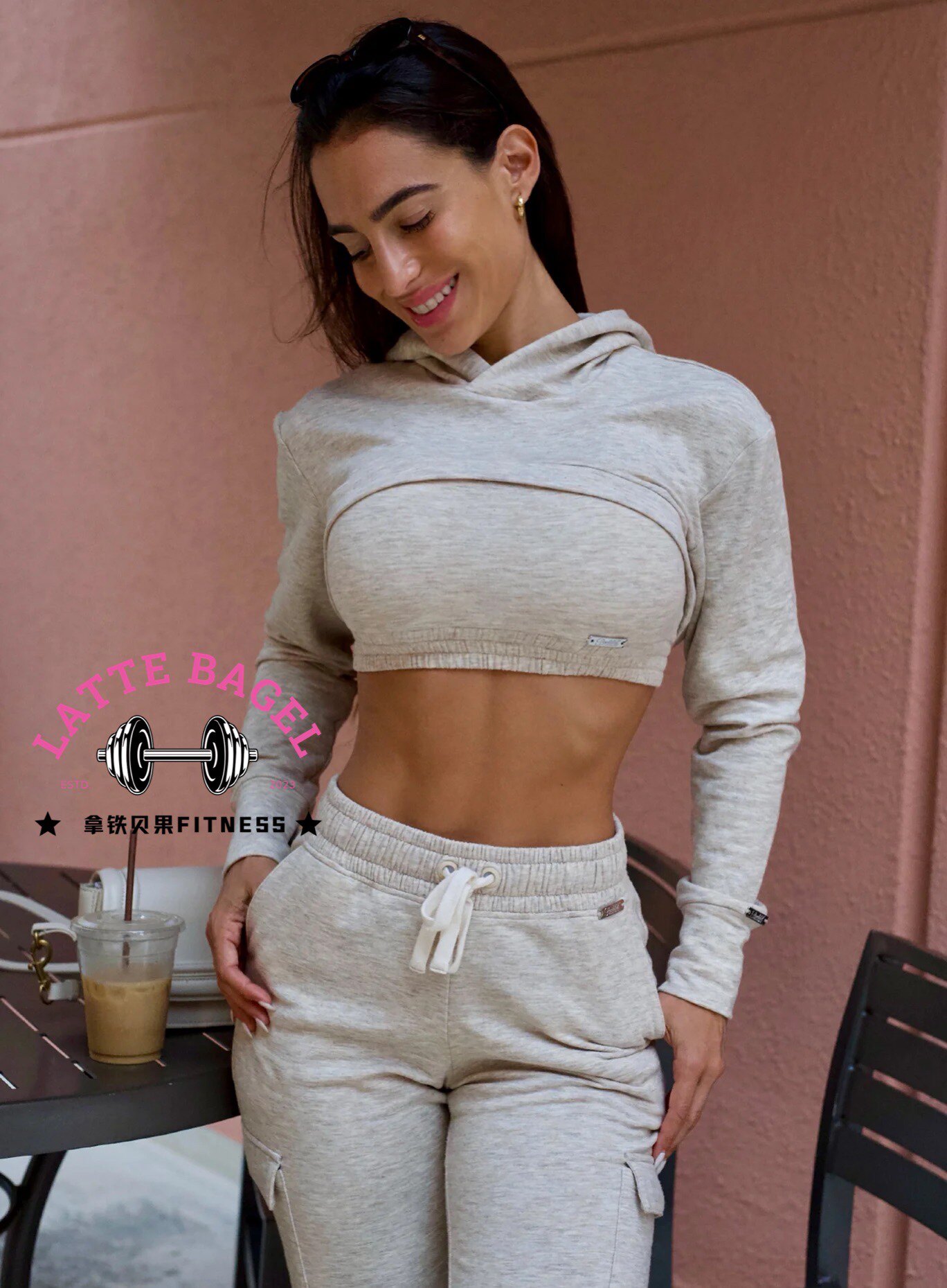 Тренировочные брюки bombshell炸弹抽绳束脚宽松卫裤长裤sweat joggers