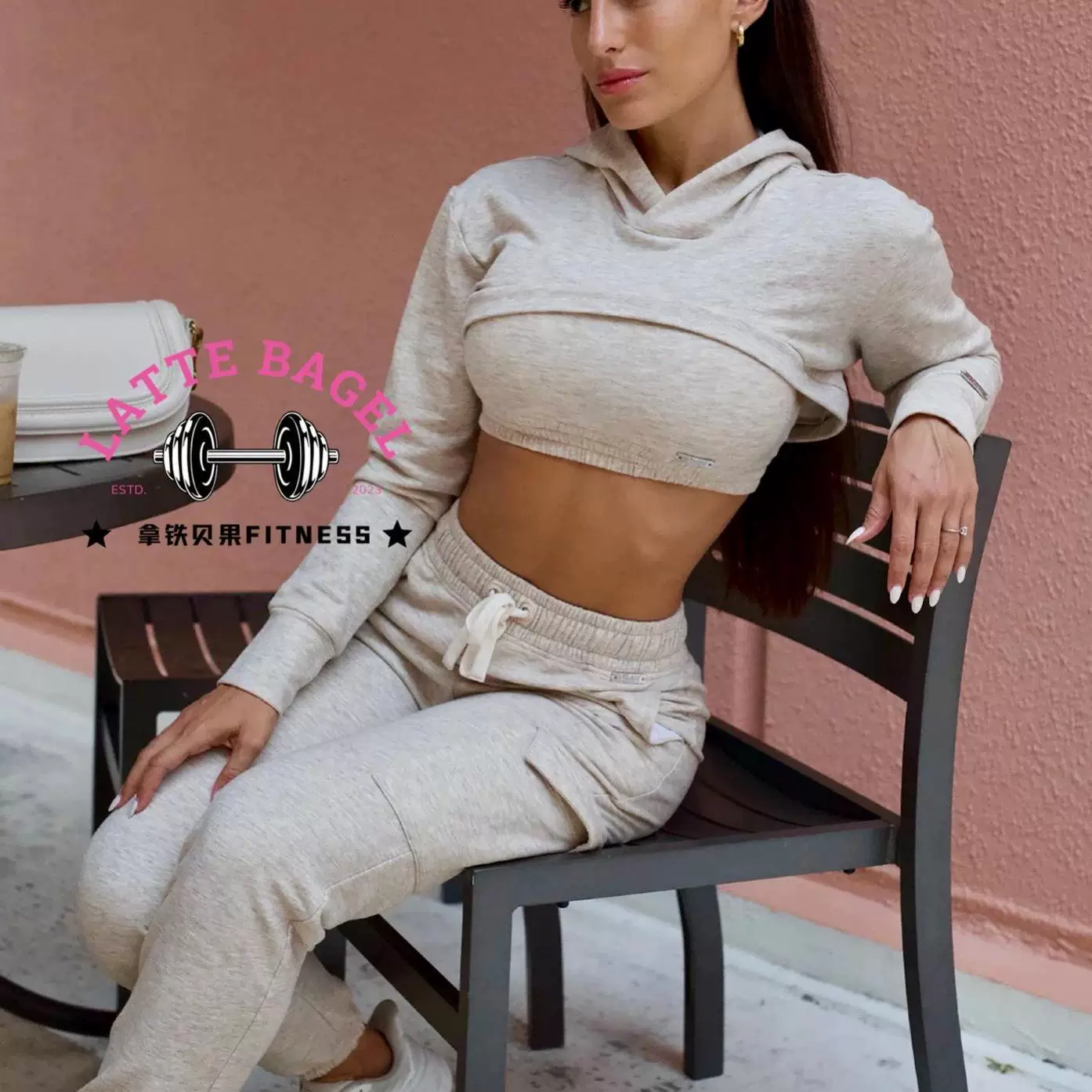 [Bomsbhell炸弹超短带帽卫衣帽衫Sweat Bolero Hoodie]