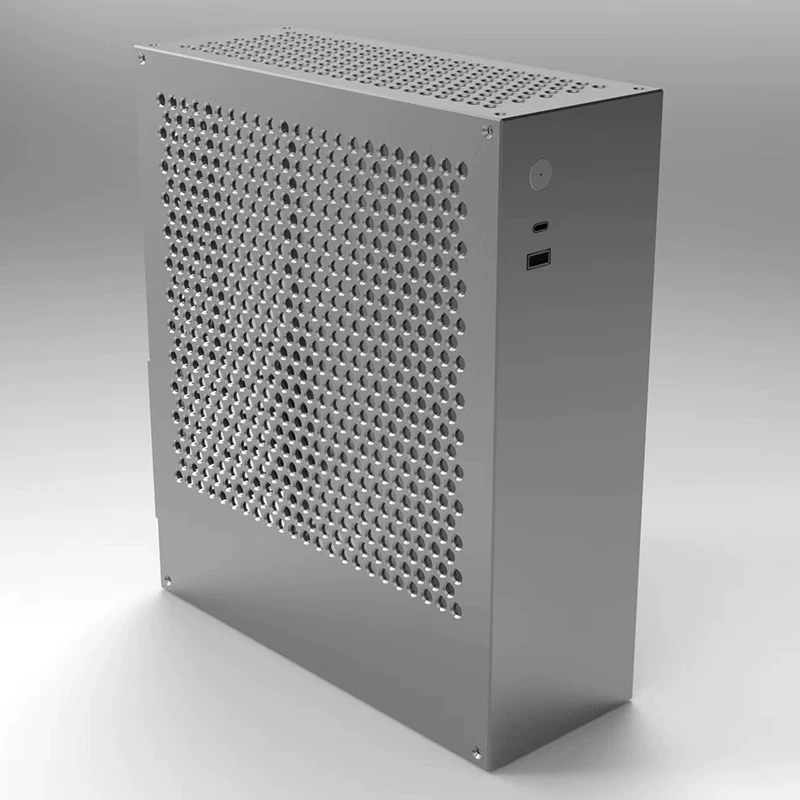 [Небольшой запас] BUG-C1 полутросилная средняя высота графика M-ATX компактный корпус ITX малый корпус алюминиевый сплав