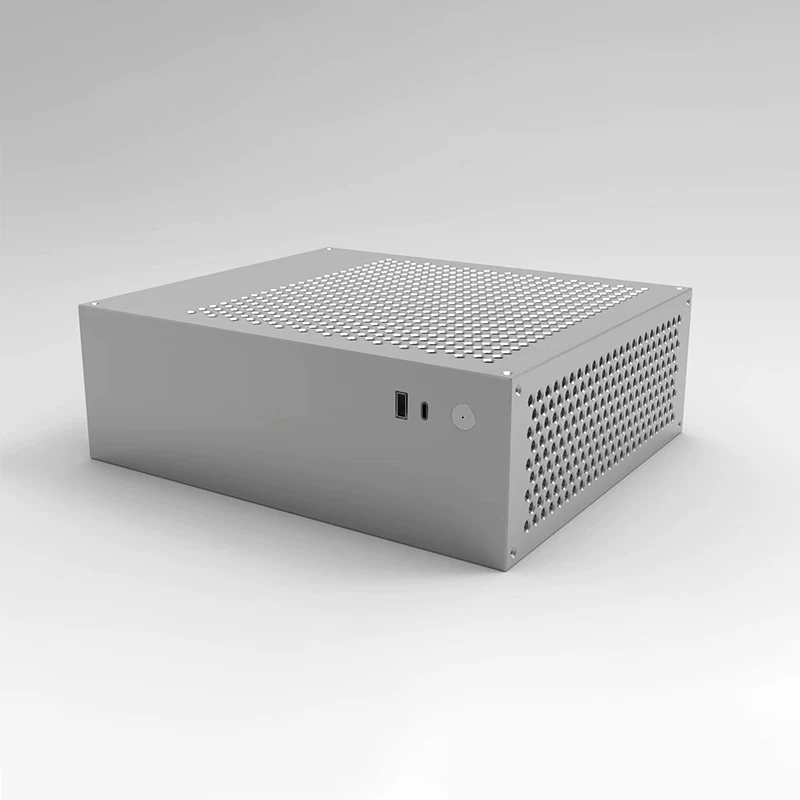 [Небольшой запас] BUG-C1 полутросилная средняя высота графика M-ATX компактный корпус ITX малый корпус алюминиевый сплав