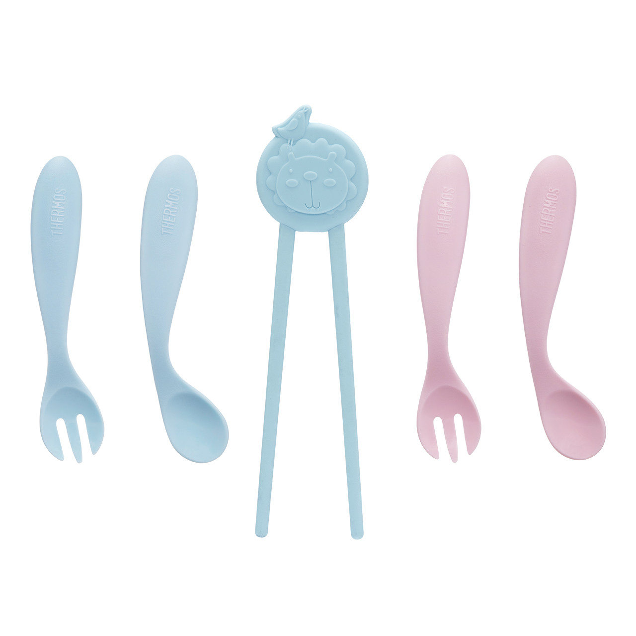 Lunch Magician Baby School Eating Spoon Infant Child Training Fork Bending Nursery Vice Food Cutlery TCAA